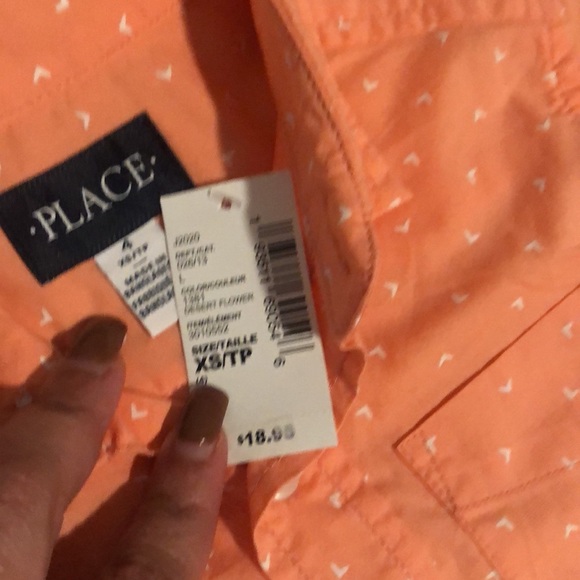 NWT Toddler children place shirt size XS 4 - Picture 3 of 3